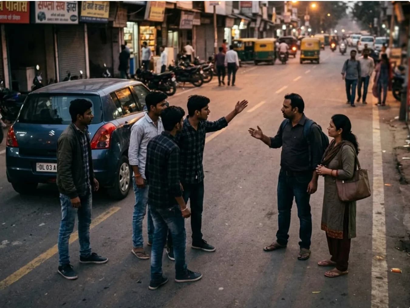 फतेहपुर में कार हटाने को कहने पर दंपति पर हमला, पति की पिटाई और पत्नी से छेड़छाड़